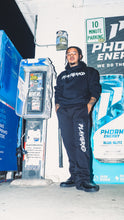 Load image into Gallery viewer, Stacked sweatsuit (black)