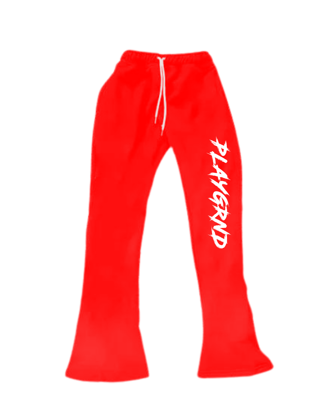 Flare sweatpants (red)