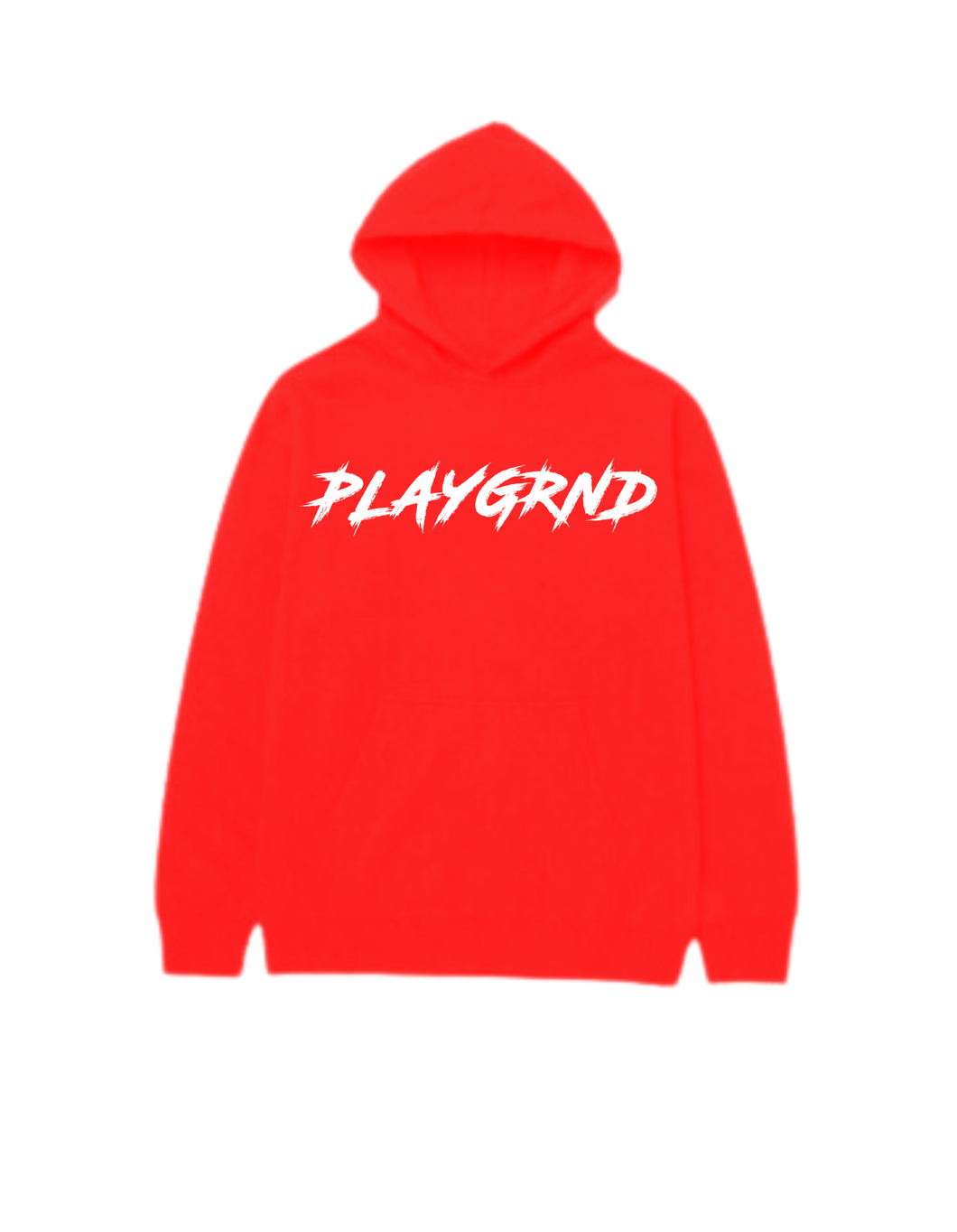 Script logo hoodie (red)